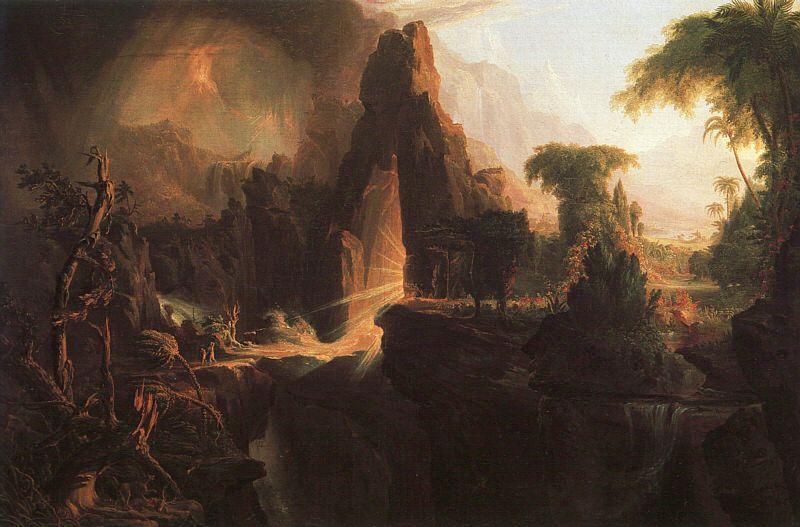 Thomas Cole Expulsion From the Garden of Eden